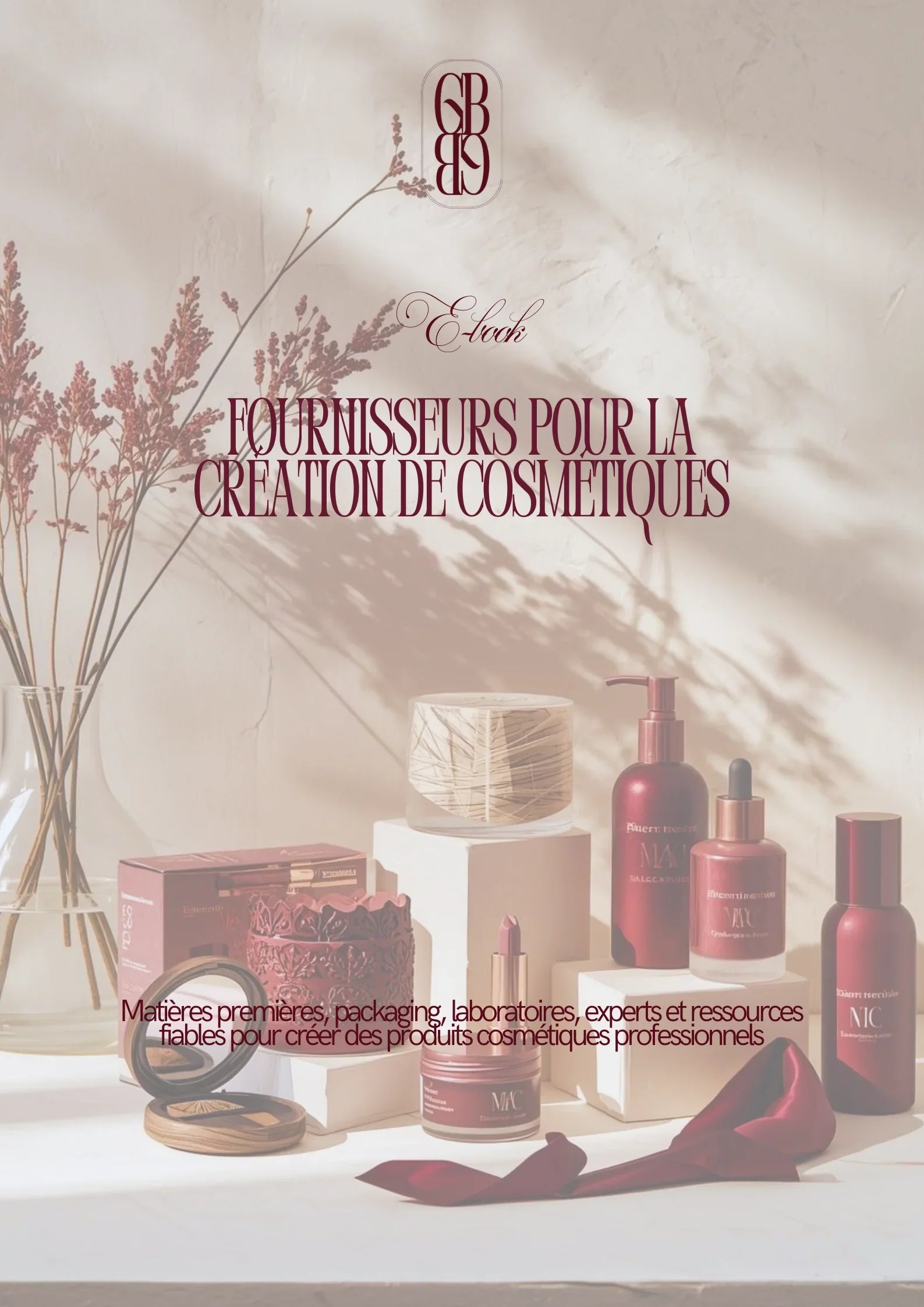 Fournisseurs pour la création de cosmétiques